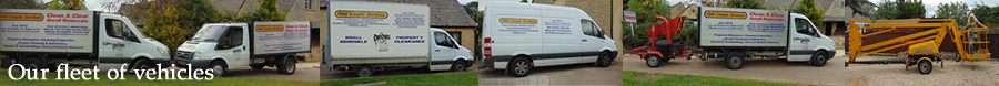 Our fleet of vehicles